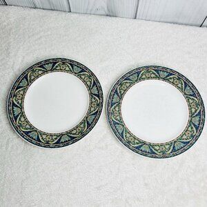 Mikasa Ultra Cream San Marco 8 1/2” Salad Plates Set of 2 Malaysia